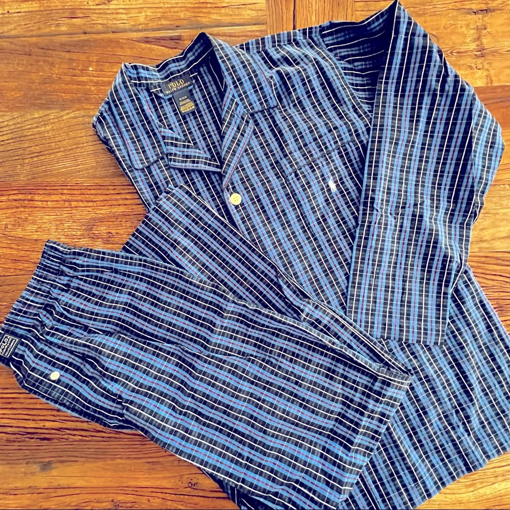🍁 SALE POLO BY RALPH LAUREN Plaid Pajama Set